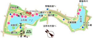 善福寺公園マップ