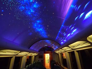黒船電車ロイヤルボックスの星空