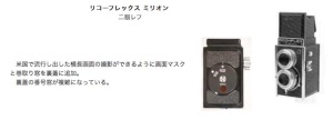 RicohFlexでセミ判撮影